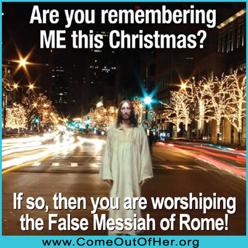 Christmas is pagan and not Scriptural